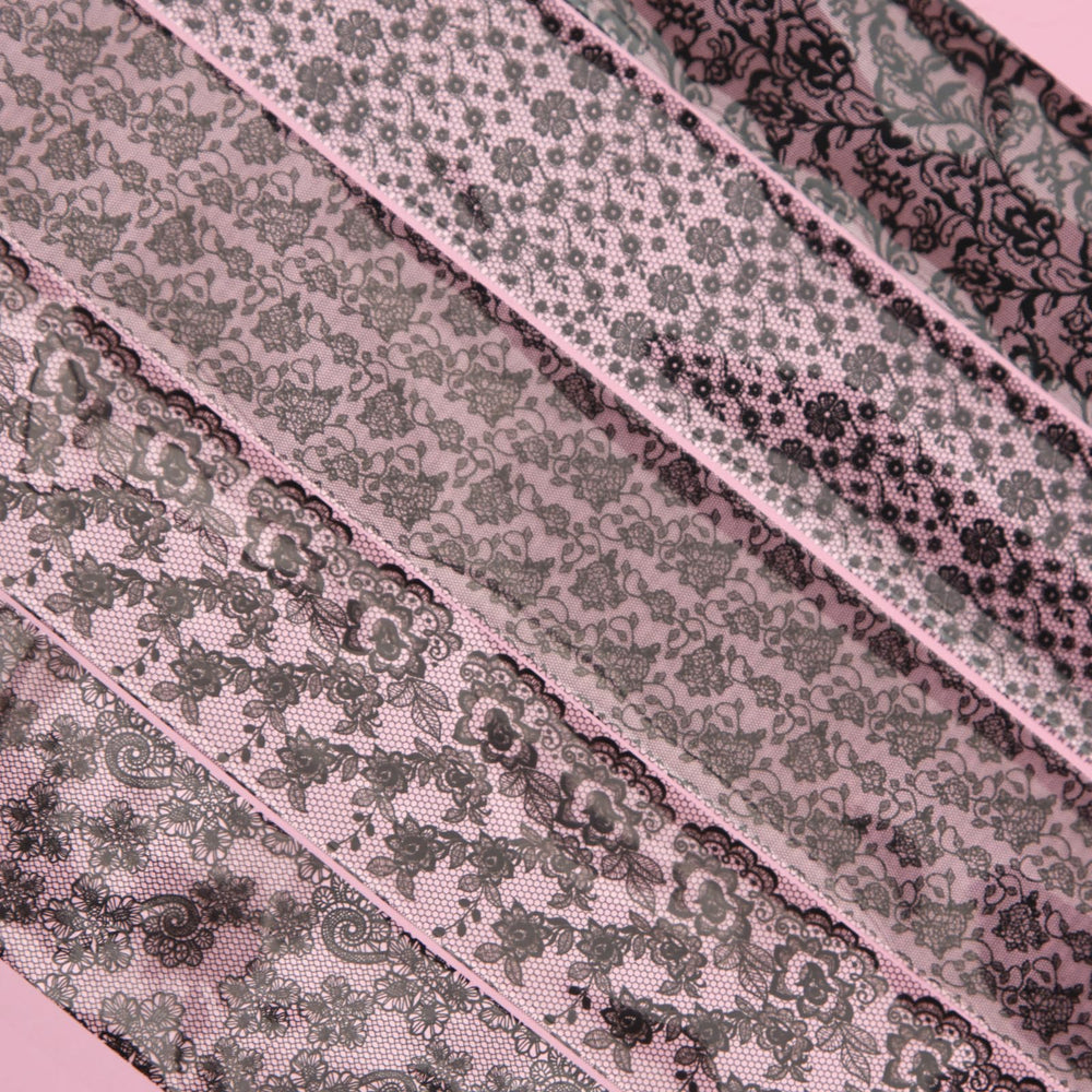 XEAOHESY foil applied on a press-on nail close-up showing clean transfer result benefit