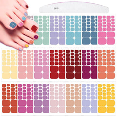 XEAOHESY front packaging showing 20 sheets and nail file for easy storage