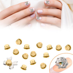 Xelsluthe charms worn in lifestyle manicure, highlights wearable sparkle