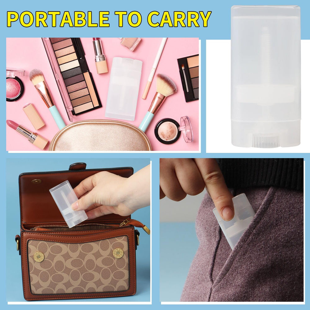 Xiboya textile lip tube in a purse pocket highlighting portability and on-the-go skincare benefit