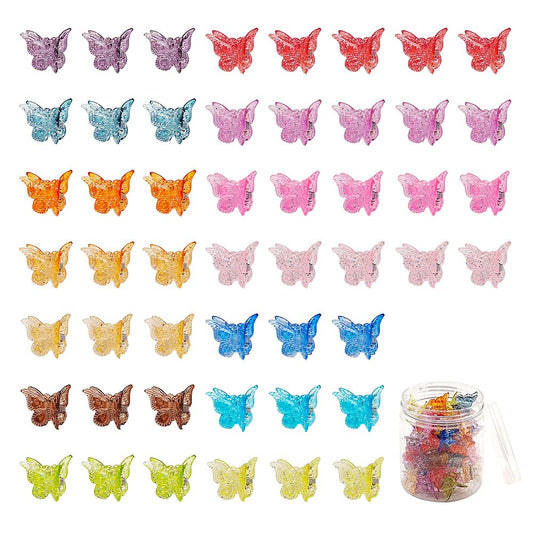 XIEHE front packaging showing assorted butterfly clips for easy selection