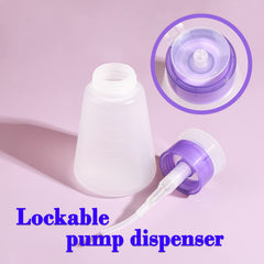 XILAZAB bottle open for refilling demonstrating wide neck for spill-free pours
