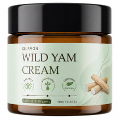 XILRVON jar front view showing clean design and organic claim benefits