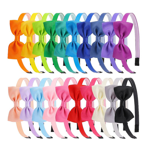 XIMA front packaging showing 20 bow headbands and value