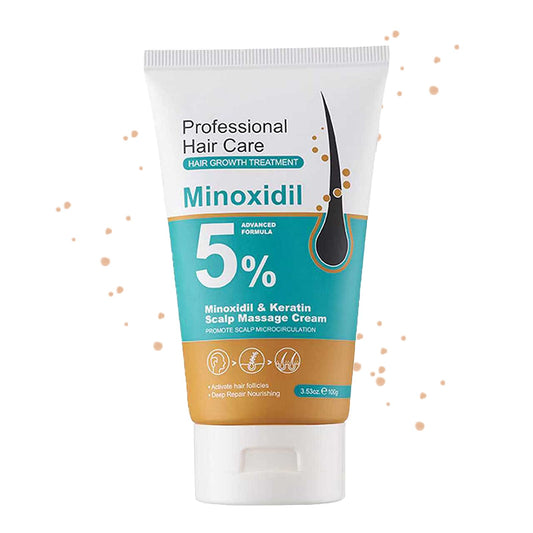 xinxinghualing front packaging showing 5% minoxidil — clear product identity and benefits