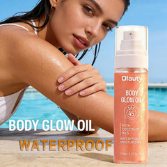 Xiuxixu label close-up showing SPF 45 mineral sunscreen protection
