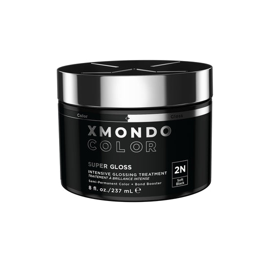 XMONDO soft black front packaging shows product and brand delivering gloss
