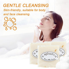 XMXueMei soap on bathroom shelf conveying daily use and tidy storage
