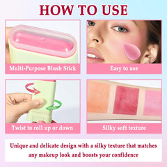 XMXueMei dual-use on lips and cheeks showing versatile multi-use benefit