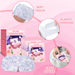 XPCARE mask next to hand for scale to show compact size and easy portability