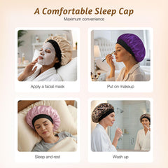 XRACEPHOL lifestyle bedroom setting showing bonnet in use for comfortable nighttime care