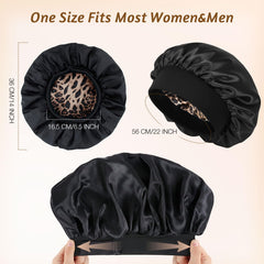 XRACEPHOL bonnet turned inside out to show double-layer satin protective lining