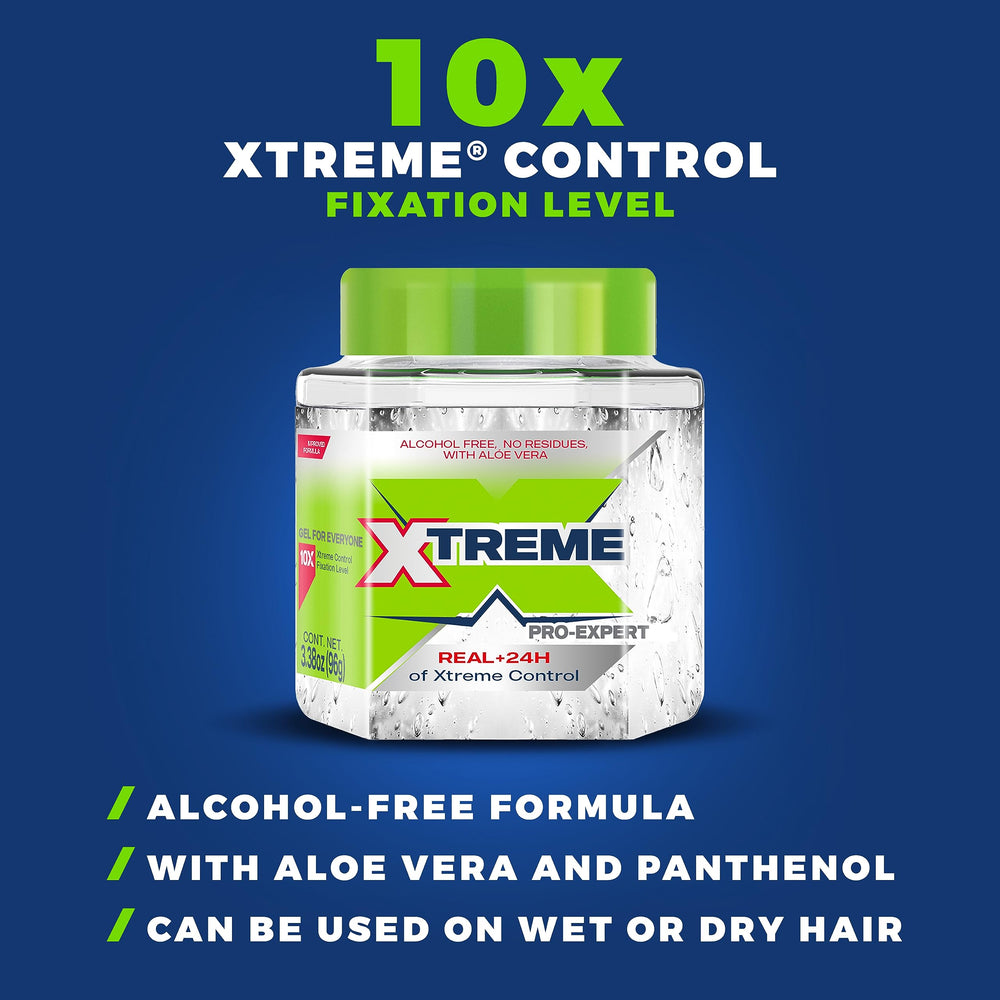 Xtreme gel with aloe close-up illustrating moisturizing benefit