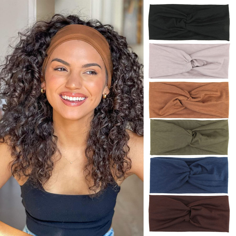 XTREND front view of six headbands showing colors and fit benefits