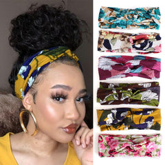 XTREND front view of six headbands neatly arranged showing colors and style benefit: easy selection
