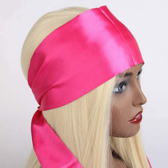 XTREND scarf worn during yoga illustrating sweat-friendly, comfortable grip