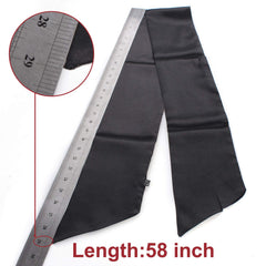 XTREND folded full-length scarf display showing generous 58-inch length