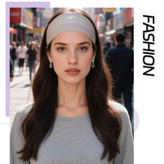 XTREND headband in hand showing compact size and lightweight portability