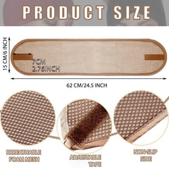 Xuhal mesh texture close-up highlighting breathable fabric and comfort benefit