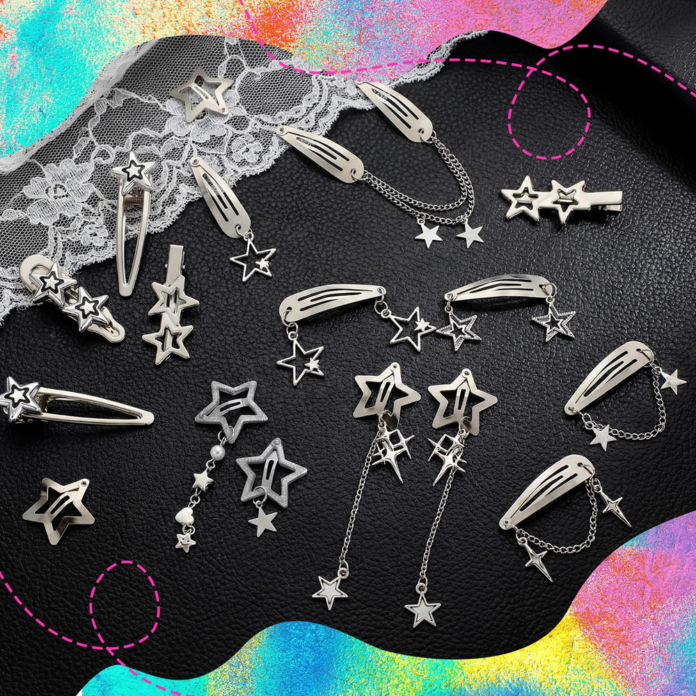 XunYee clips styled at a festival outfit highlighting playful retro flair