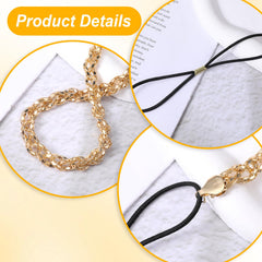 Xyembu headband worn at wedding party adding refined sparkle