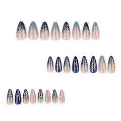 XZMeiLun application kit arranged with glue, jelly glue, stamp, stick and cleaning cotton for easy prep
