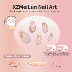 XZMeiLun application kit with jelly stickers and tools for reusable convenience