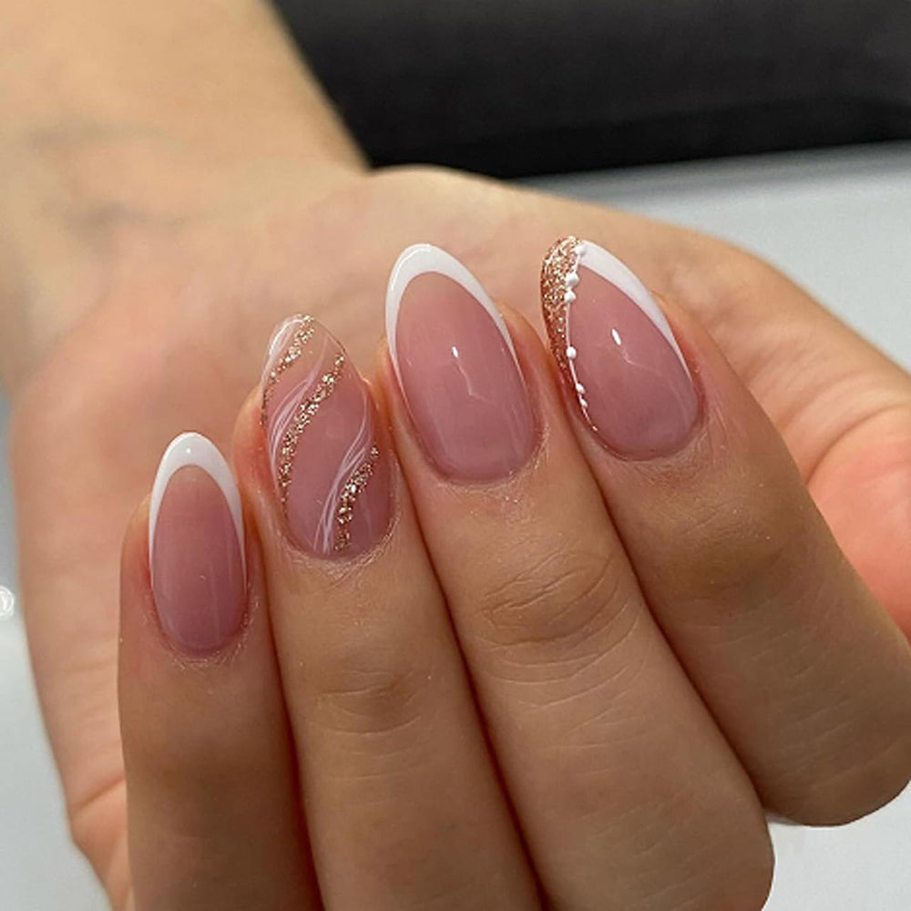 XZMeiLun front packaging showing white French almond set and quick styling benefit