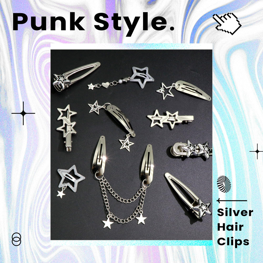 YAEISM clips mixed with silver jewelry showing coordination benefit cohesive accessory styling