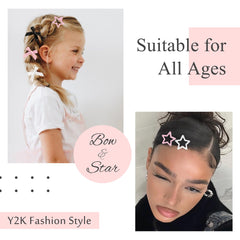 YAEISM bow clip worn in ponytail demonstrating secure hold and cute accent