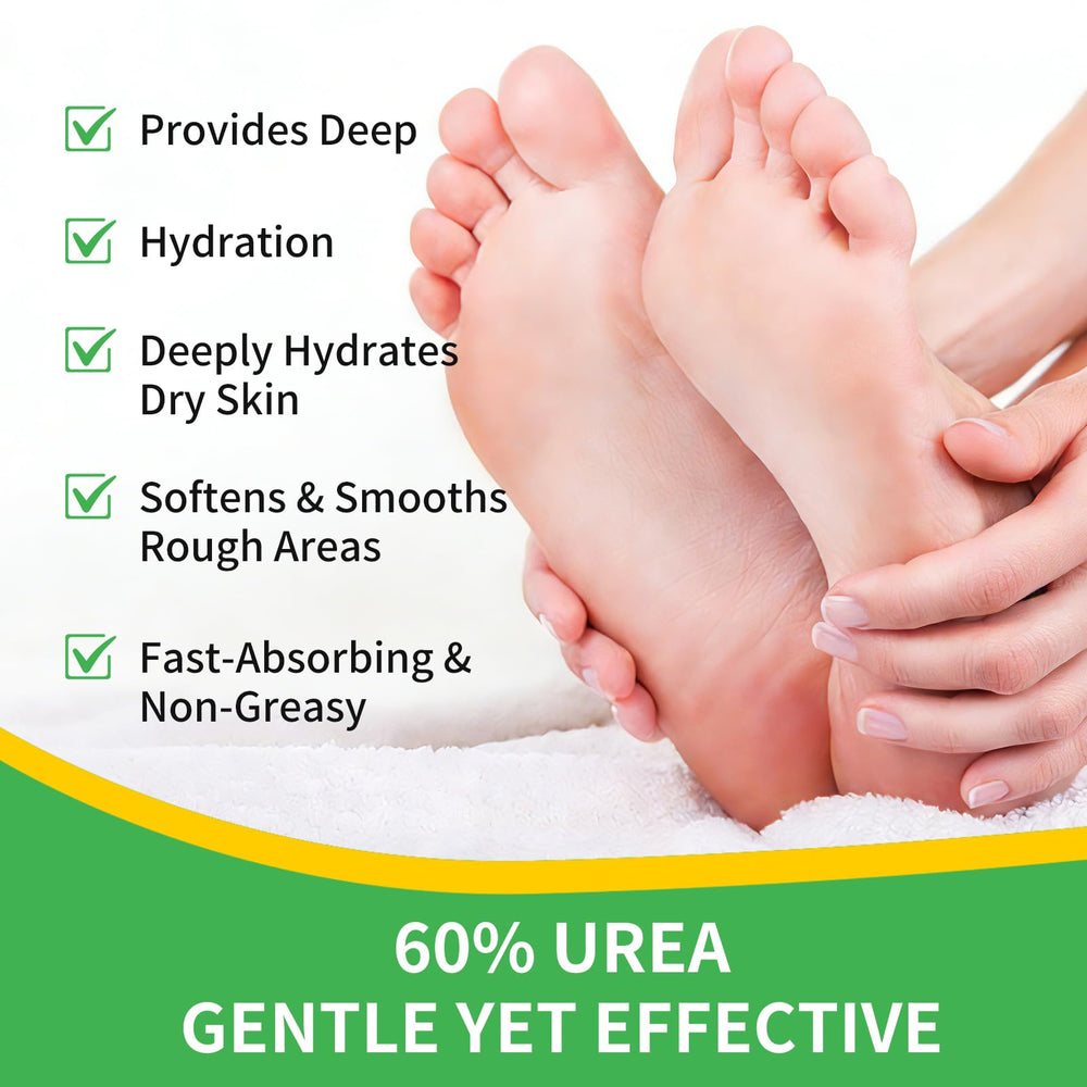 yafusipe applying stick to heel showing targeted treatment and callus reduction benefit