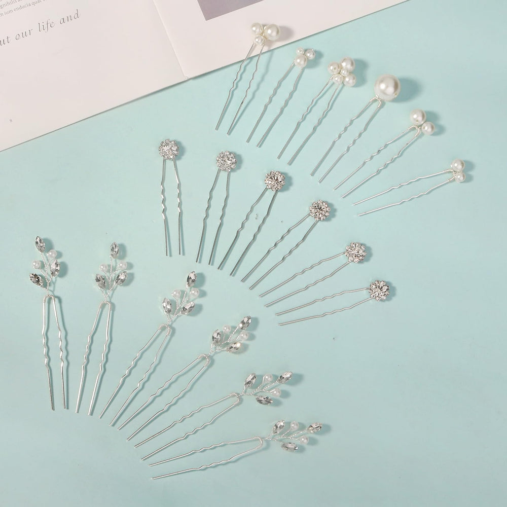 Yandino close pearl detail highlighting delicate faux pearls and polished finish for elegance