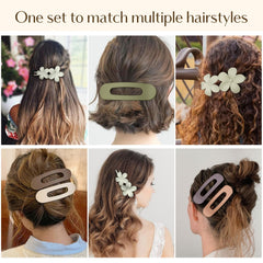 Yanibest assorted color clips laid out flat, mix-and-match styling benefit