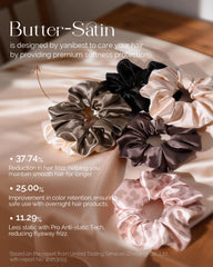 YANIBEST satin texture close-up highlighting smooth fabric that reduces friction