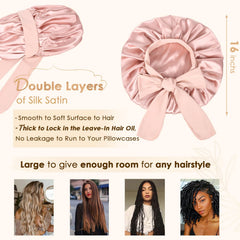 YANIBEST size comparison in hand showing roomy fit for voluminous hair