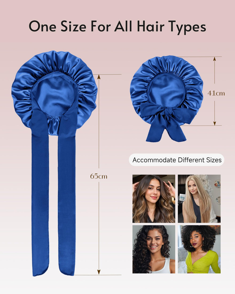 Yanideer inside view showing large diameter accommodating voluminous hairstyles