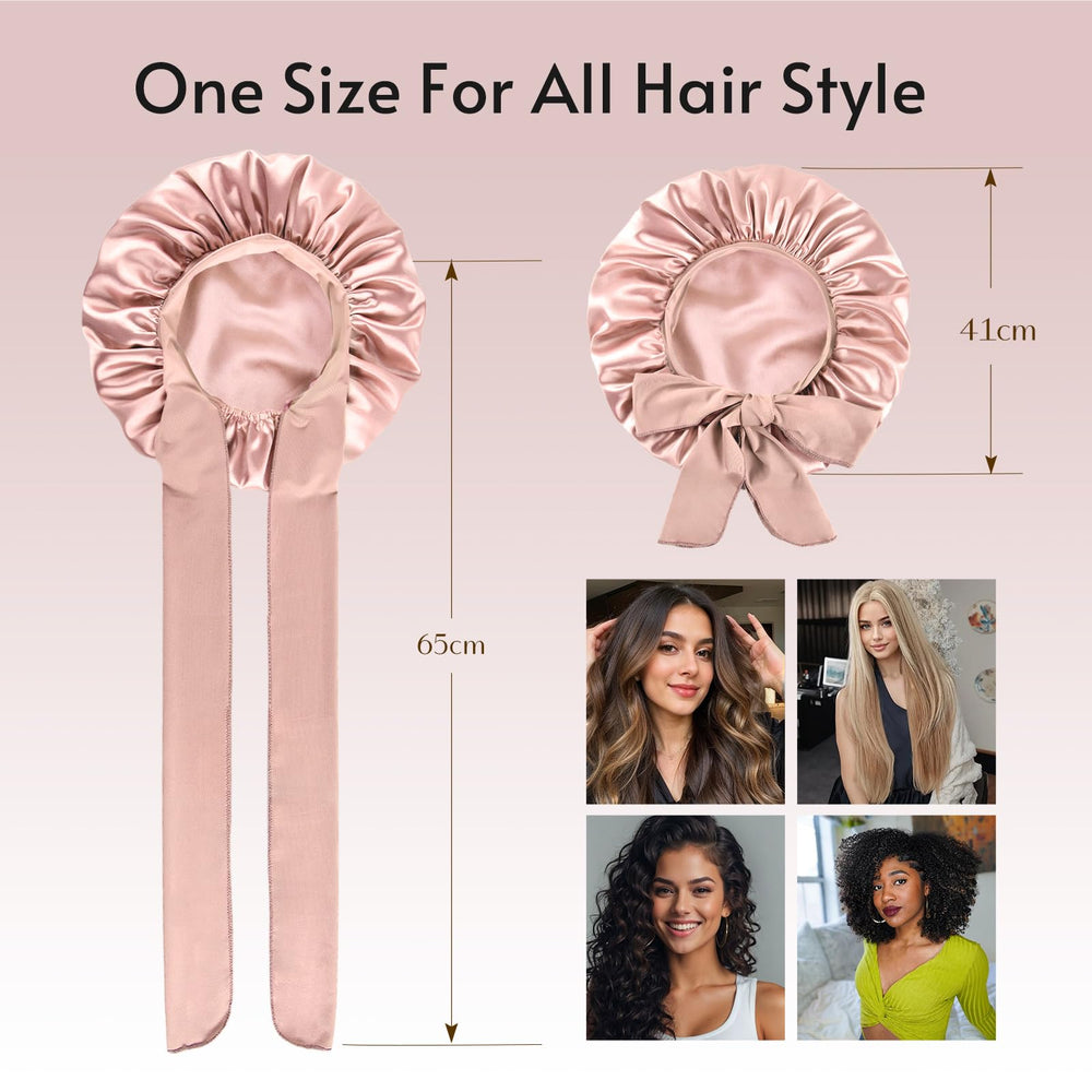 Yanideer roomy interior with styled curls demonstrating ample hair capacity