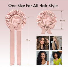 Yanideer roomy interior with styled curls demonstrating ample hair capacity