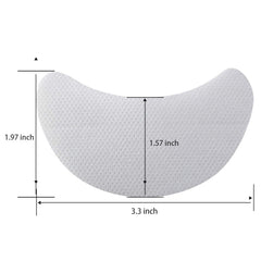 Yaomiao shield applied under-eye during eyelash extension, keeps lashes isolated and clean