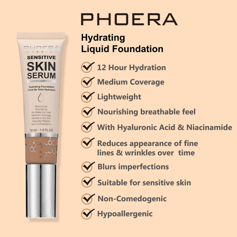 Yaper PHOERA in a makeup bag lifestyle shot showing everyday portability and convenience