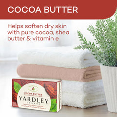 Yardley London close-up of soap texture illustrating creamy lather benefits