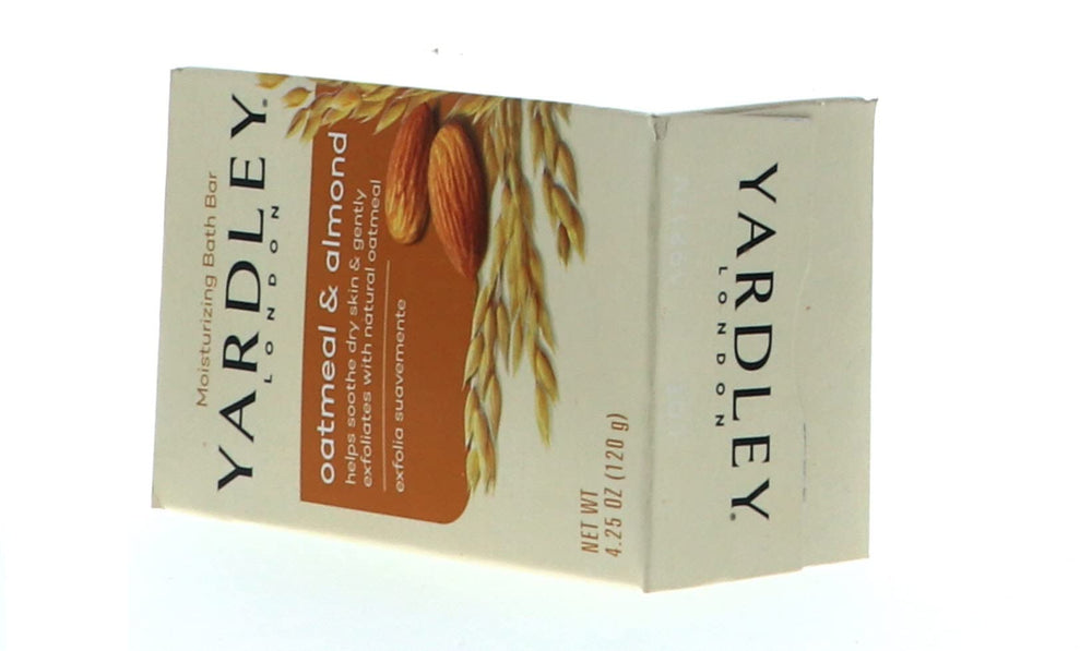Yardley label close-up showing ingredients and reassuring product transparency