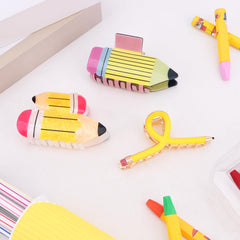 YARIEW clips styled on a teacher at desk adding playful professional flair