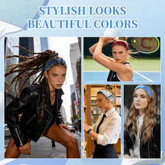 YARIEW headband paired with a wig showing secure fit and natural finish