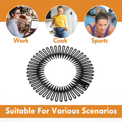 YBEATY hand bending headband to show high elasticity and durable flexible fit