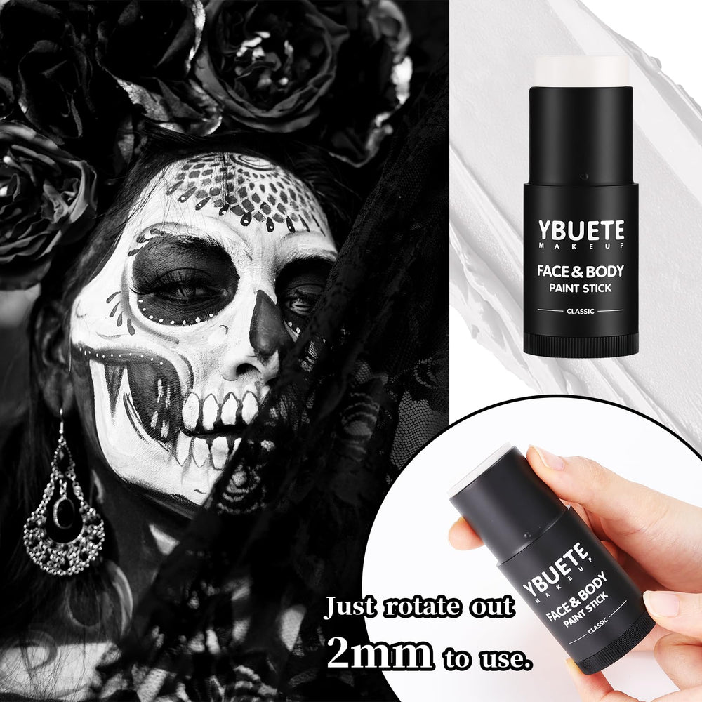 YBUETE close-up of creamy white texture illustrating smooth application benefit