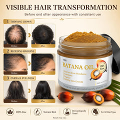 YBW application massaging paste into scalp demonstrating improved hydration benefit
