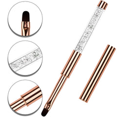 YCYAN rhinestone handle detail displays decorative finish and secure grip benefit