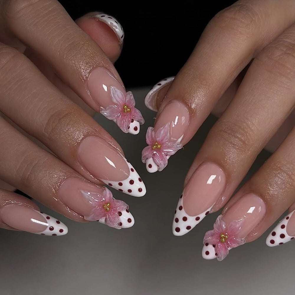 yefiuo front packaging showing full 24-piece kit and tools for quick manicures