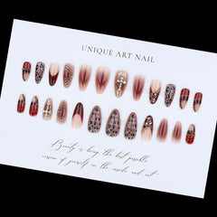 yefiuo hand model wearing nails styled for winter events